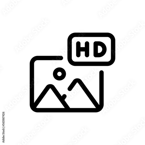 hd line icon