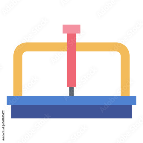 spinner flat icon style