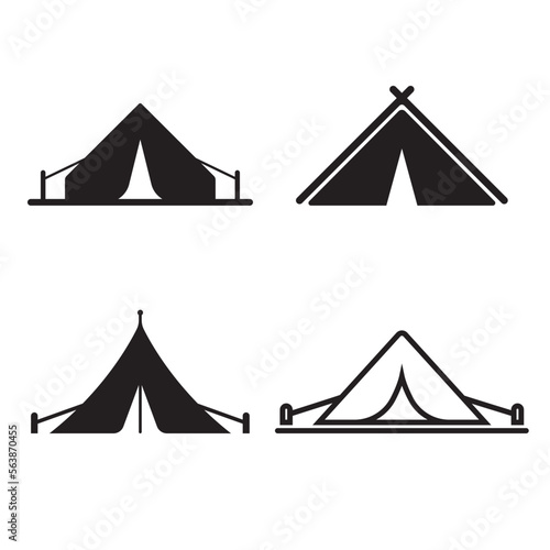 camping tent icon