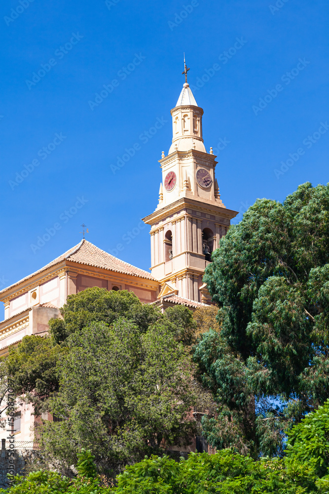 Sanctuary of Our Lady of the Head in Pueblos de America Park in Motril, Spain.