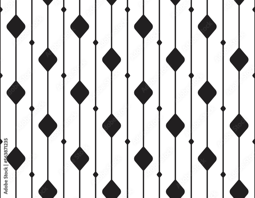 black and white seamless pattern. vector background black and white seamless pattern. vector background