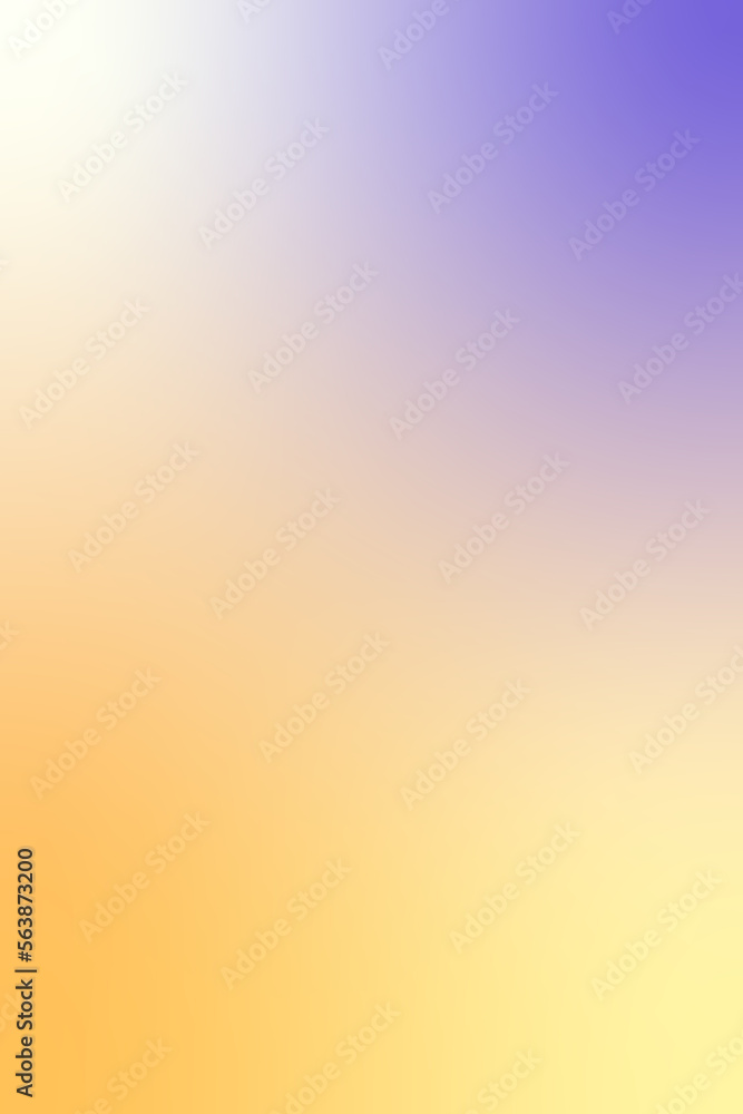 Gradient background. Book cover, colorful cover. Yellow, orange, and purple colors 