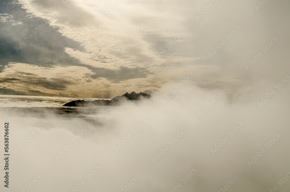 Panorama Tatr z Lubonia 