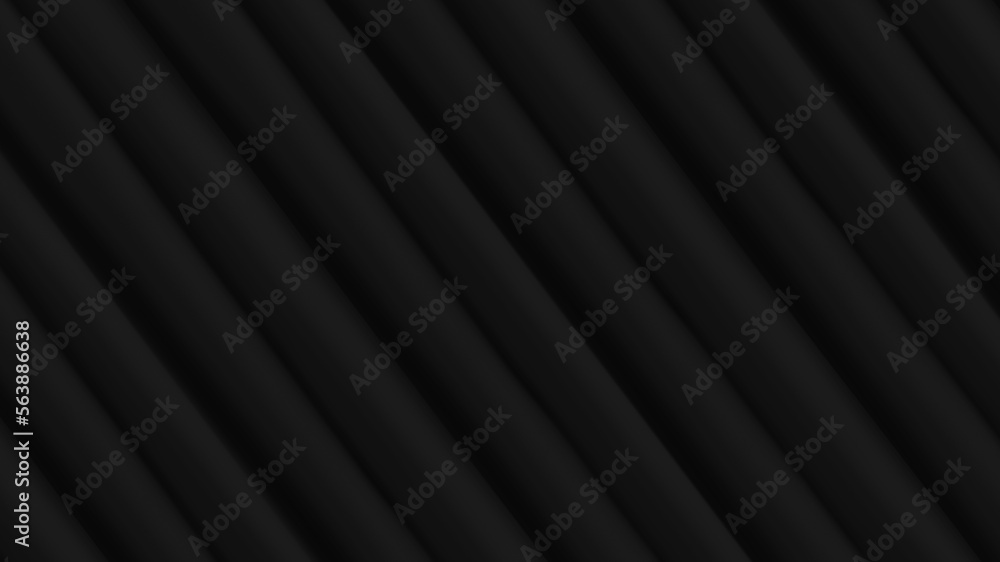 Obraz premium Part of the dark fabric texture of the fabric for the background and decoration of the work of art, a beautiful crumpled pattern of silk. A crumpled piece of cloth