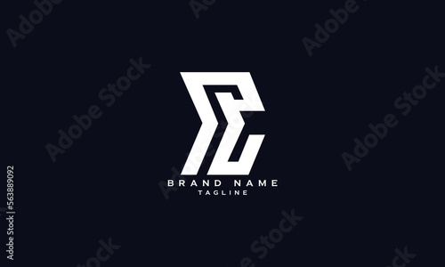 PCL, PEC, PC, Abstract initial monogram letter alphabet logo design