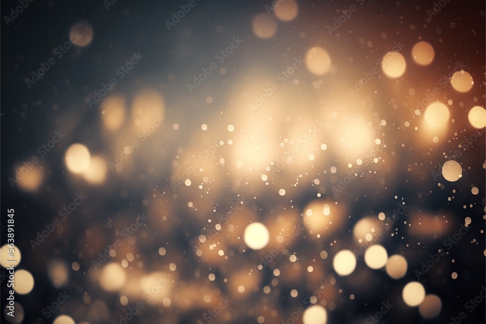 Obraz premium 雪 冬 背景 森 光 ぼやけ イラスト, generative ai