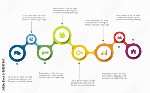 Infographic design template with place for your data. Vector illustration.