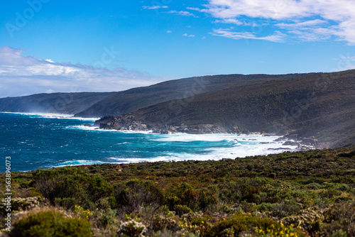 panorama of a unique coastline in west cape howe national park; a unique beach near albany and denmark in western australia