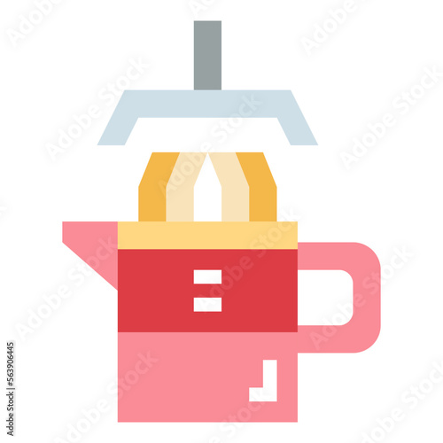 juicer flat icon style