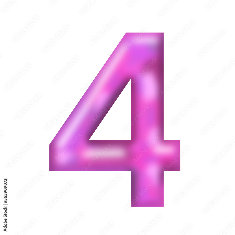 Holographic Number 4 Holographic Number 4