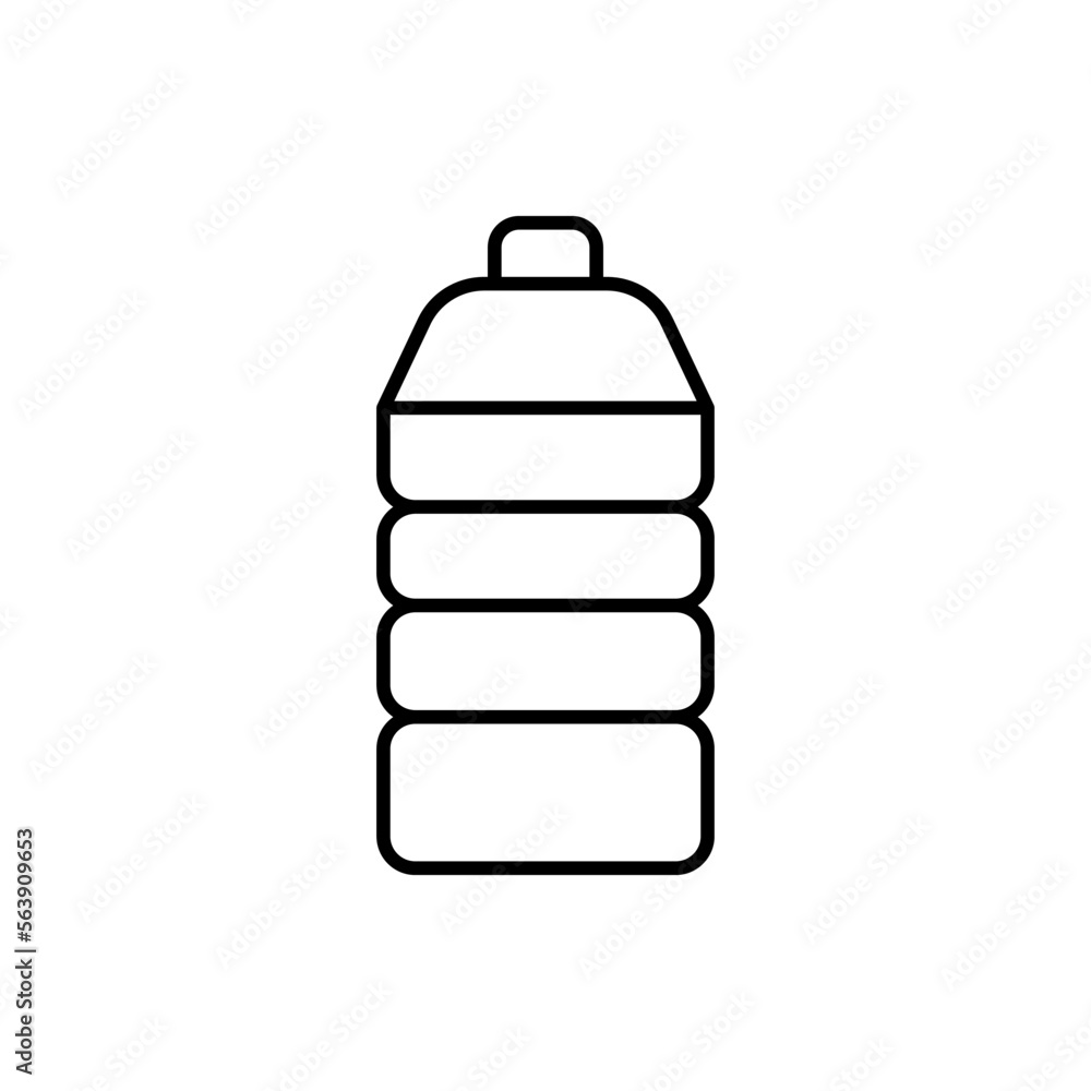 Water bottle icon vector design templates Water bottle icon vector design templates