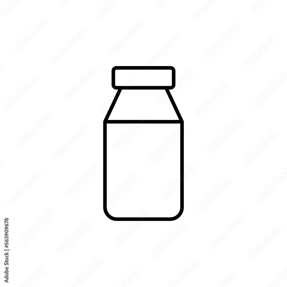 Water bottle icon vector design templates