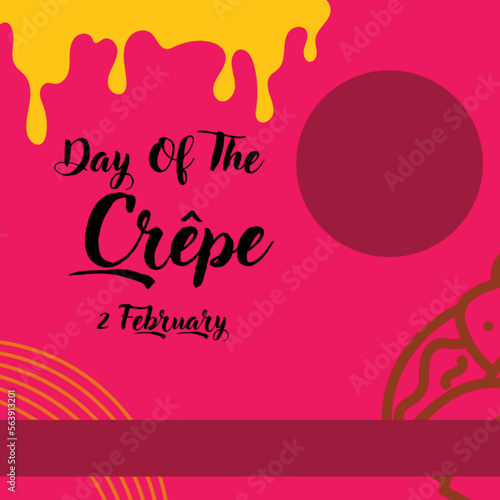 birthday card with hearts  day of the crepe  crepe background  crepe  template  02 february  crepe 