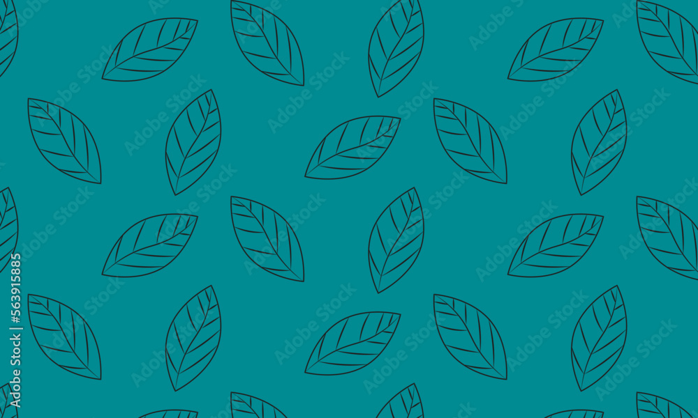 seamless background with leaves seamless background with leaves