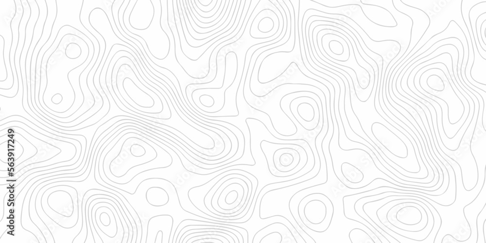 Topographic map. Geographic mountain relief. Abstract lines background. Contour maps. Vector illustration, Topo contour map on white background, Topographic contour lines vector map seamless pattern.