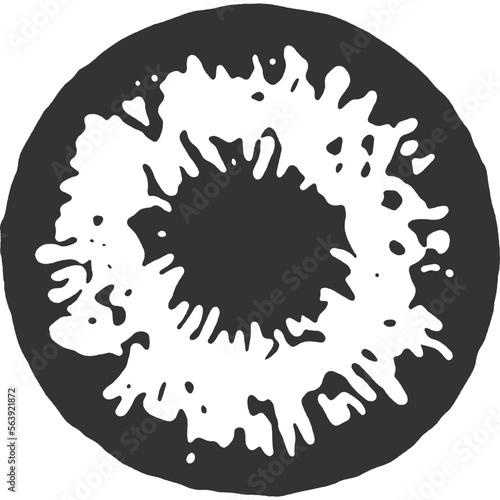 Iris Vintage Illustration Vector