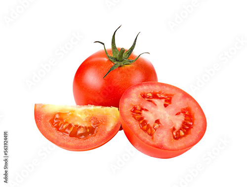 Tomato vegetables pile on transparent png