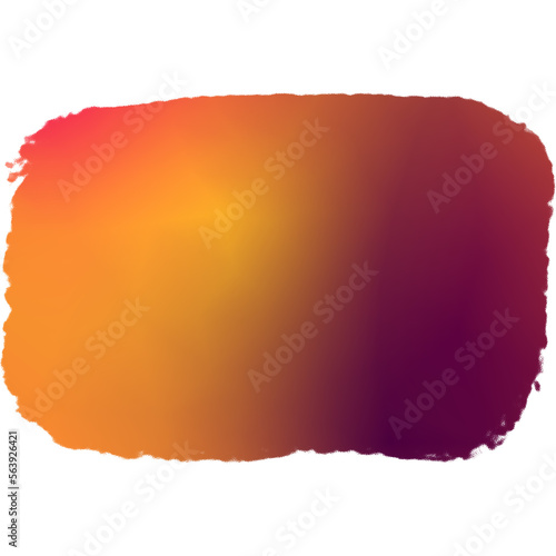 Wallpaper Mural Brush background with gradient orange color Torontodigital.ca