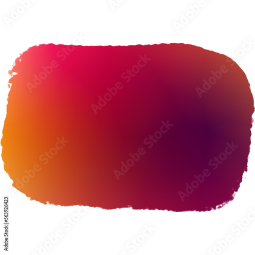 Wallpaper Mural Brush background with gradient orange color Torontodigital.ca