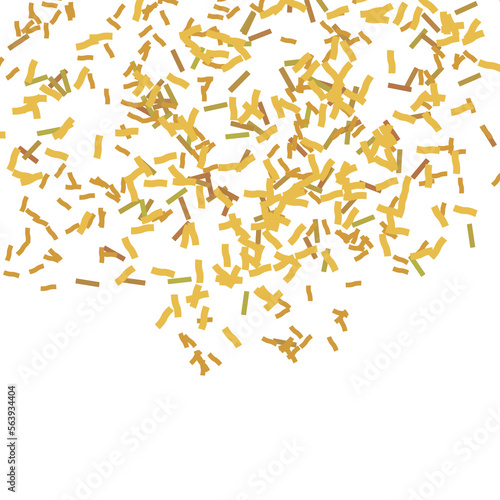 Colorful confetti. Great for a birthday party or an event celebration invitation or decor.