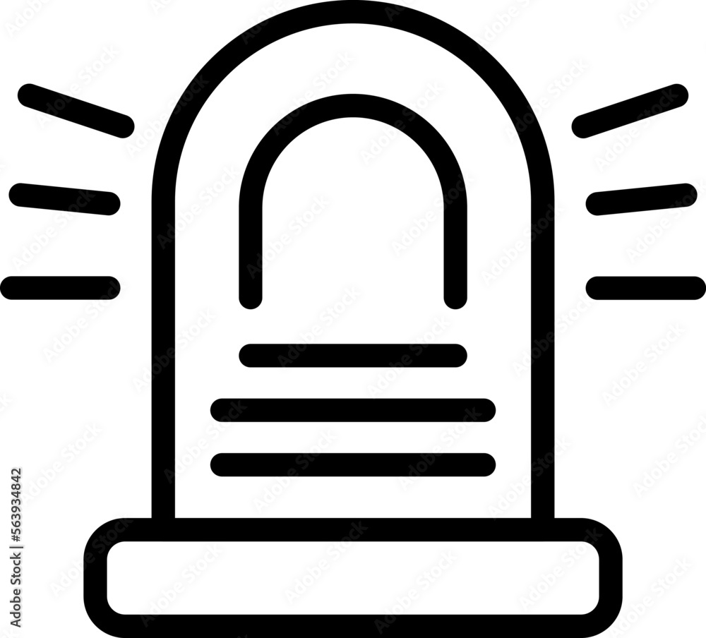 Emergency room flasher icon outline vector. Medical patient. Health treatment Emergency room flasher icon outline vector. Medical patient. Health treatment
