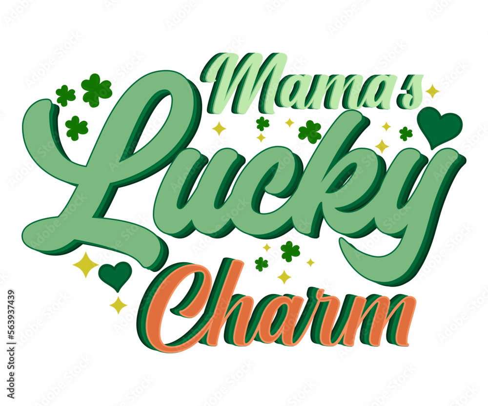 Fototapeta premium One Lucky Mama