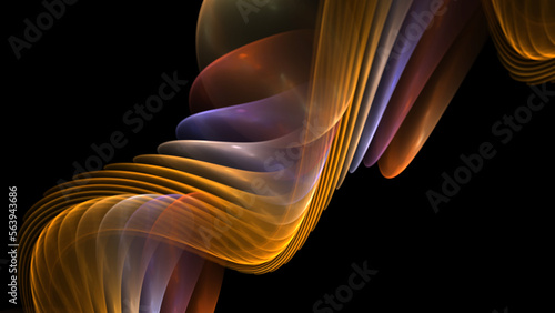 Elegant abstract wave, beautiful background for art projects