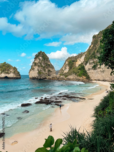 beach on Nusa Penida