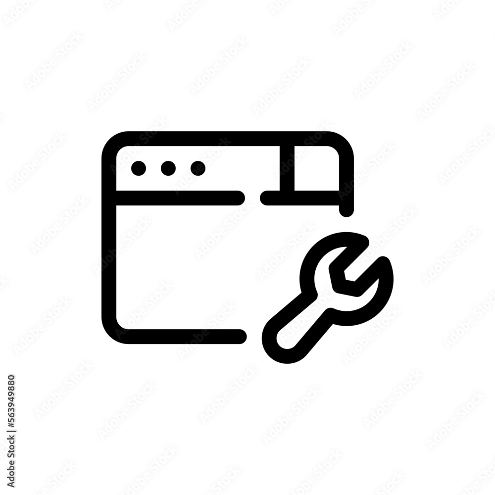 setting line icon setting line icon