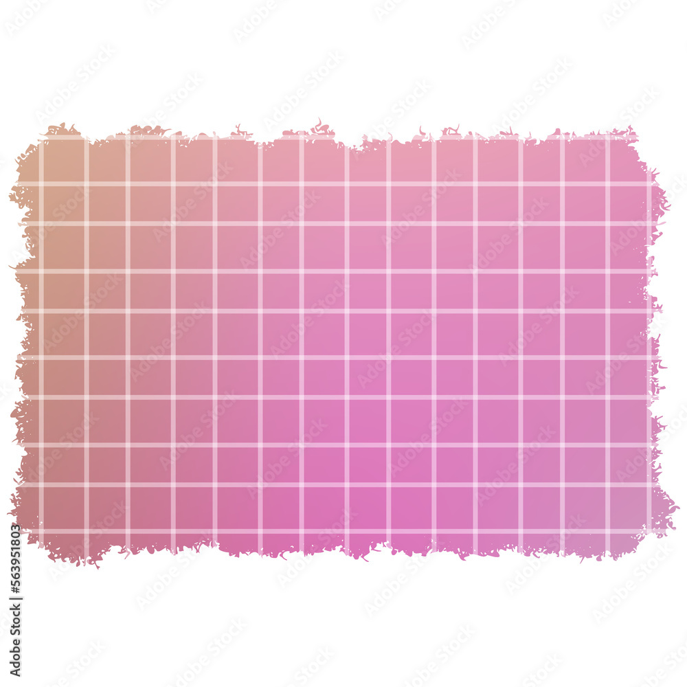 Fototapeta premium Brush Stroke Line Grid Pattern Gradient Color