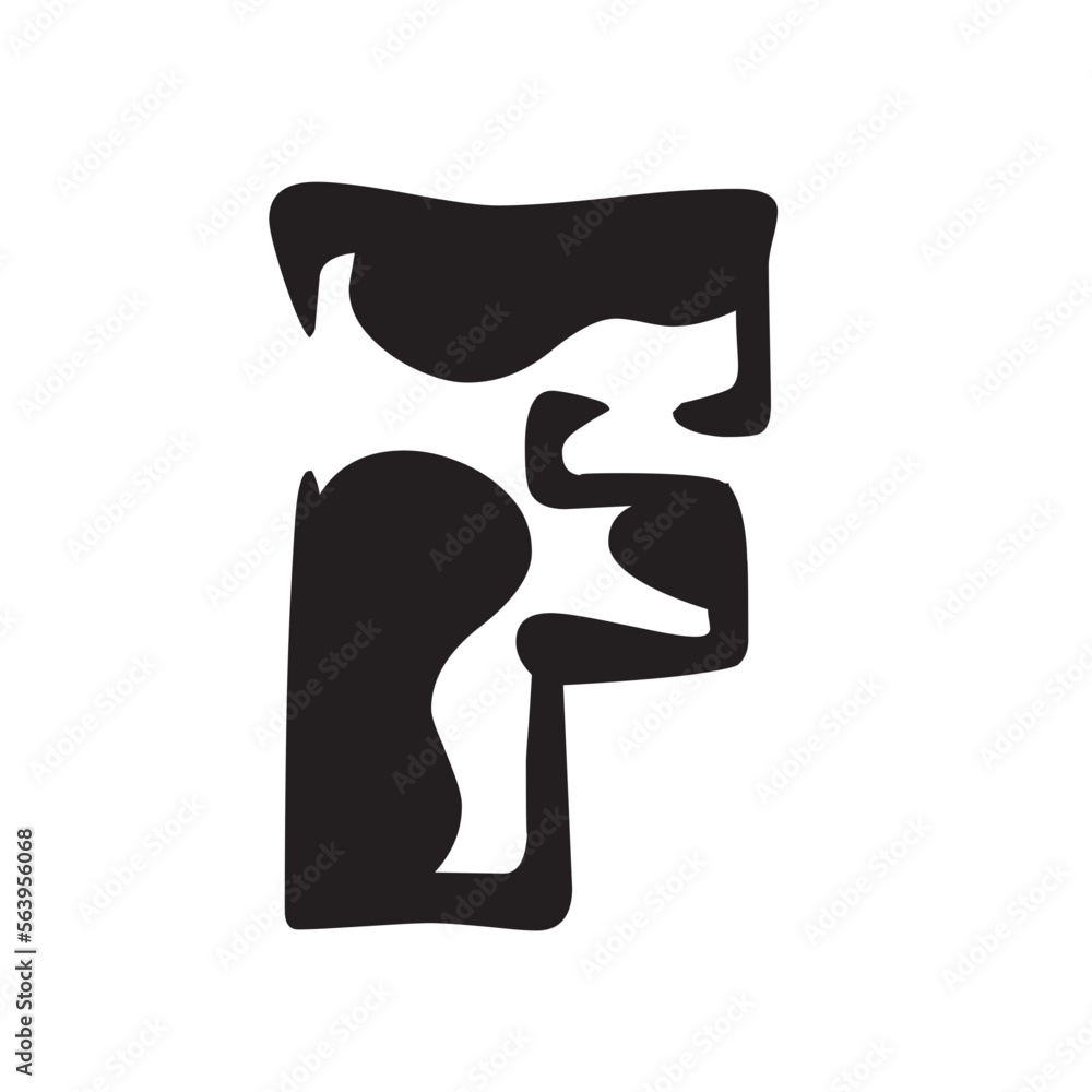 Cow print font svg cow pattern half print font letters alphabet svg