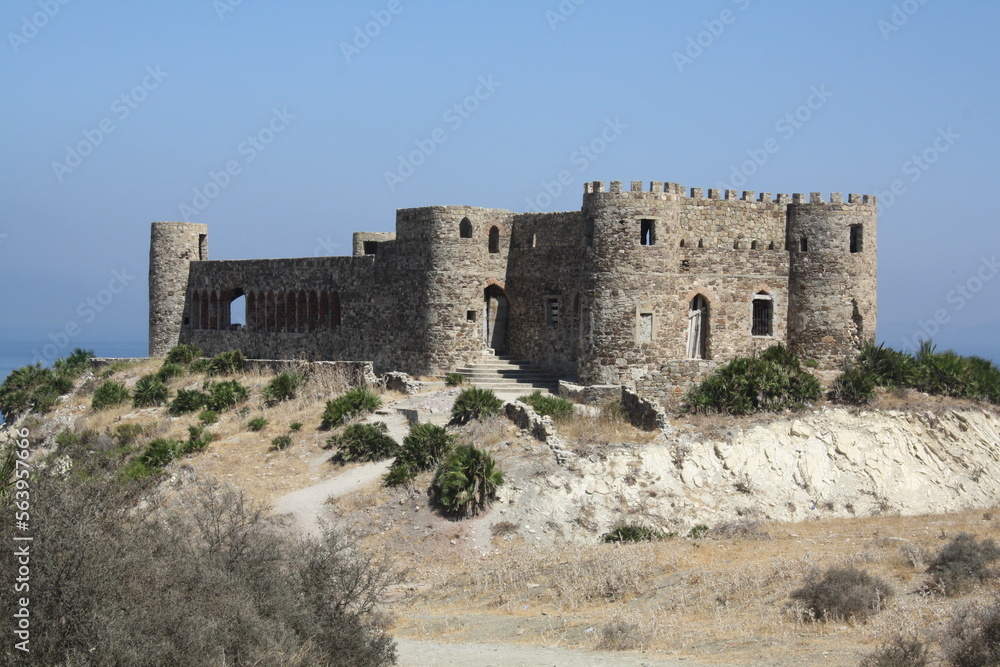 The beautiful Mnar castel  of Tanger