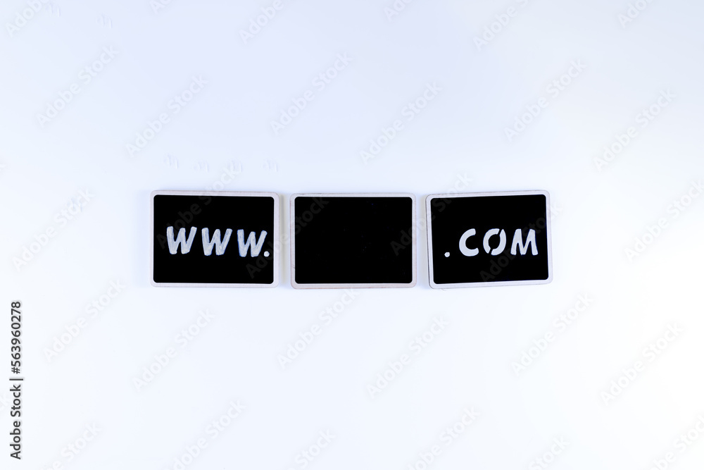 blank web domain name address template world wide web United States mock up corproate business or private concept on black chalk boards isolated on a white background blank web domain name address template world wide web United States mock up corproate business or private concept on black chalk boards isolated on a white background