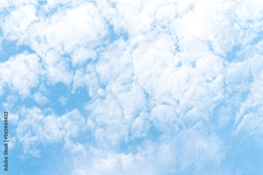Nature background from white clouds in sunny day. Beautiful white fluffy clouds in blue sky. Nature background from white clouds in sunny day. Beautiful white fluffy clouds in blue sky.