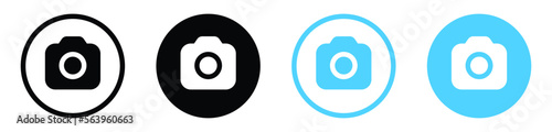 Camera icon, photo camera vector icon symbol. snapshot, capture, picture icons in filled, thin line, outline and stroke style for apps and website