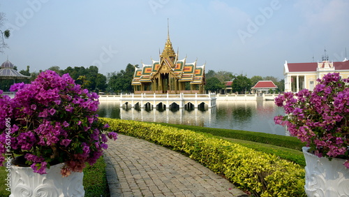 The Bang Pa-In Royal Palace, also known as the Summer Palace, is a complex of buildings once used by the Siamese rulers of the Ayutthaya Kingdom. The palace is located on the Chao Phraya River