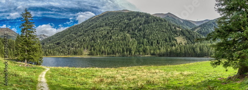 Lake Etrachsee, Styria, Austria photo