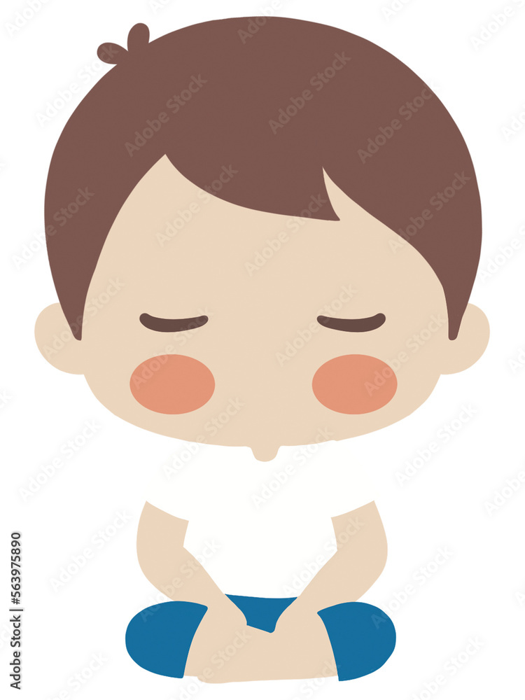 Cute cartoon Boy & Girl Thai student Cute cartoon Boy & Girl Thai student