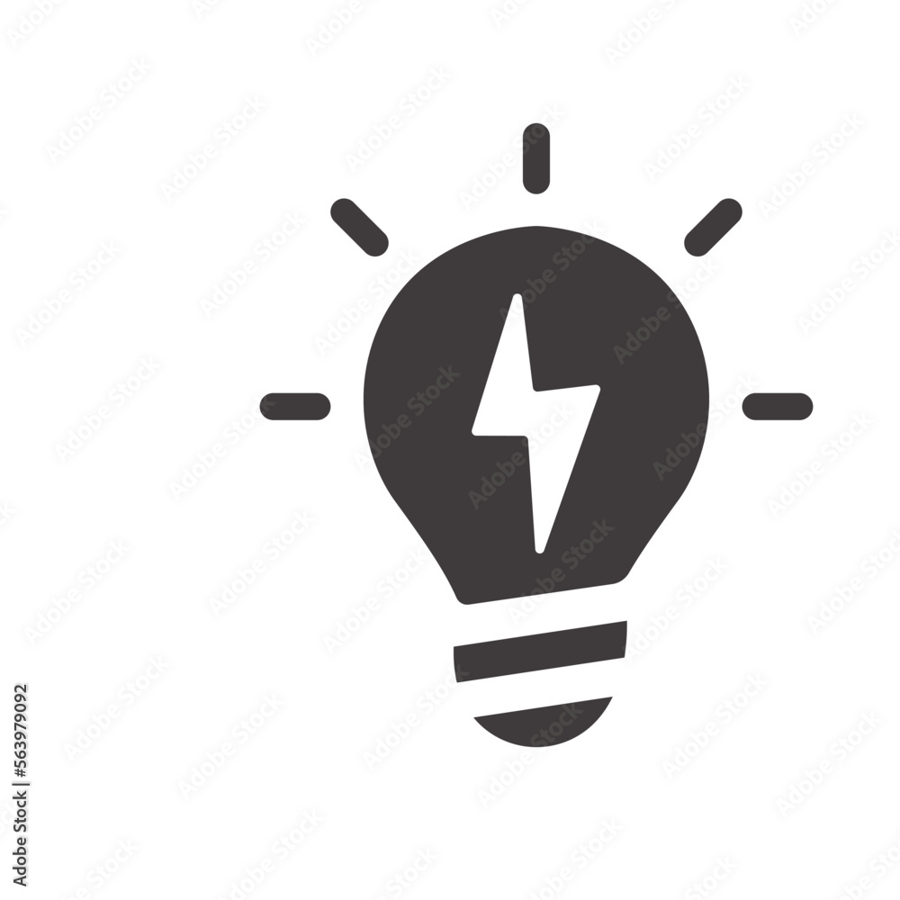 bulb icon design vector template bulb icon design vector template