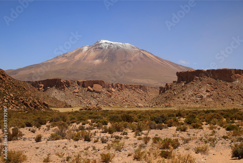 Tuzgle Volcano in the Puna Argentina