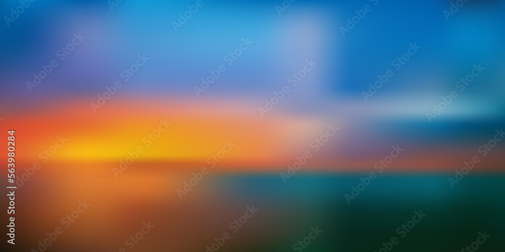 Abstract background with a color gradient. Vector illustration for wallpaper, banner covers and creative design