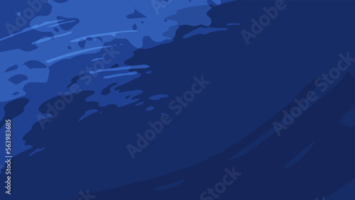 海の底から見上げた水中の背景_16:9