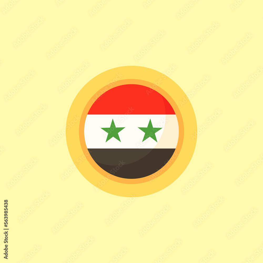 Syria - Circular Flag