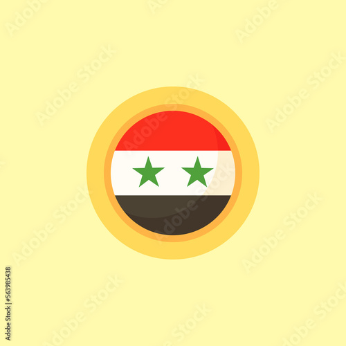 Syria - Circular Flag