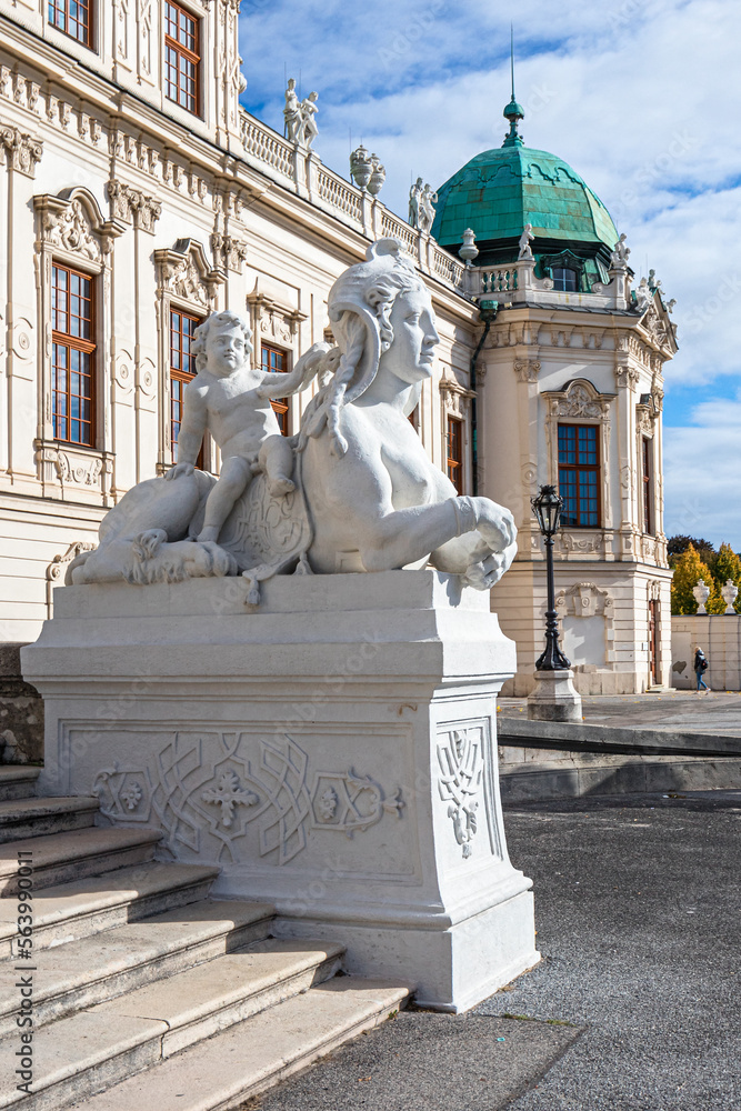 Obraz premium Wien Schloss Belvedere