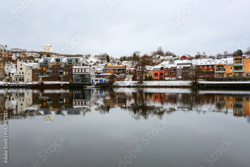 River Nidelva in Trondheim, Norway