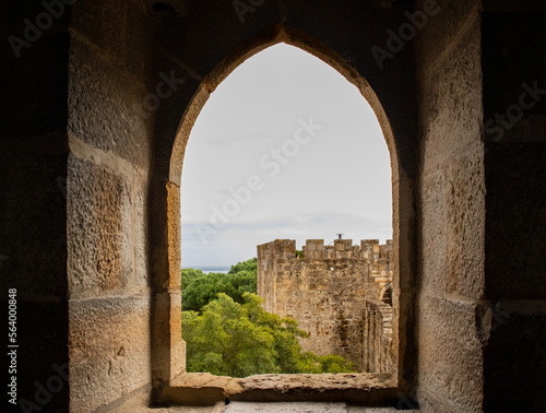 A different look from a medieval window