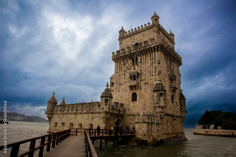 The Belém Tower is one of the most visited tourist attractions in Lisbon