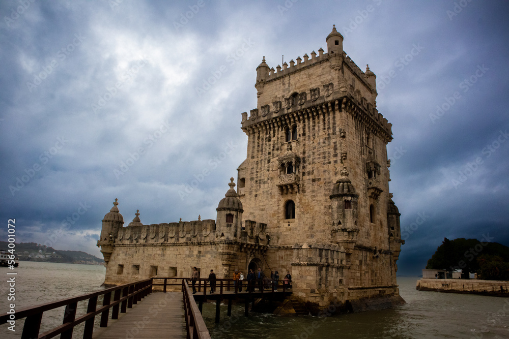 The Belém Tower is one of the most visited tourist attractions in Lisbon
