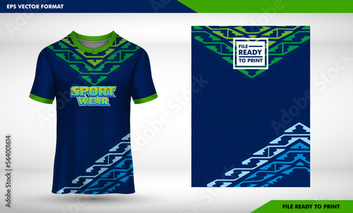 Sports jersey and t-shirt template sports jersey design. Sports design for football, racing, gaming jersey. Vector